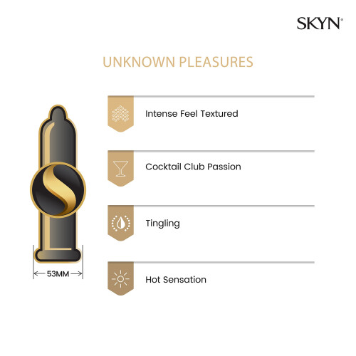 SKYN Unknown Pleasures 42 Pack of Non-Latex 1
