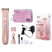 Wahl 3-in-1 Ladies Face and Body Hair Remover, Perfect for Gifting, Womens Hair Removal Trimmer, Female Rotary Shaver, Eyebrow Sha