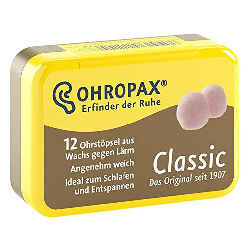 Ohropax Classic Earplugs - 6 Pairs 1