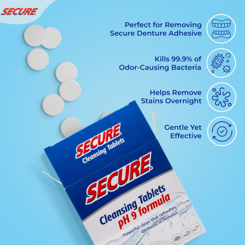 Secure - Secure Denture Cleansing Tablets 32 tabs 2