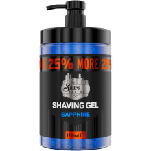The Shave Factory Shaving Gel with 25% More Free - Moisturizing Effect Fresh Active Product for Professional Barbers/Hairdressers