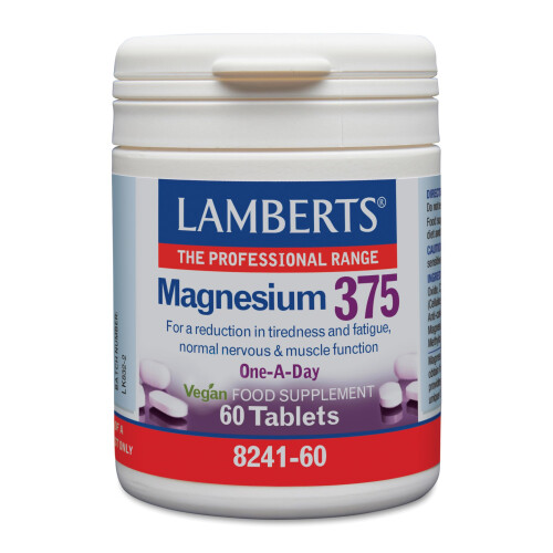 Lamberts Lamberts MAGNESIUM 375 60 TABS, White