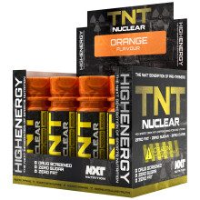 NXT Nutrition TNT Nuclear Shots - Pre Workout Drink 12 x 60ml | Orange