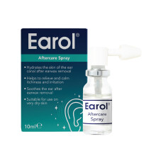 Earol Aftercare Ear Spray, Soothes and Hydrates The Ear After Ear Wax Removal, Prevents Itchiness and Irritation, 1 Pack of 10ml M