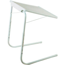 Aidapt Light Duty, Easy to Move, Portable, Foldable, Adjustable, Multi Functional Table. White