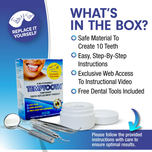 Temptooth - Temporary Tooth Replacement Product 2