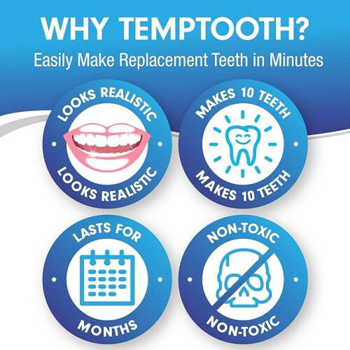 Temptooth - Temporary Tooth Replacement Product 1
