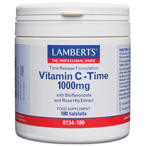 Lamberts Lamberts Vitamin C-Time Release 1000milligrams 180 Tablets