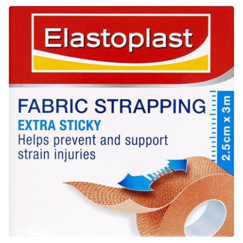 Elastoplast 5 x Elastoplast Fabric Strapping 2.5cm x 3m