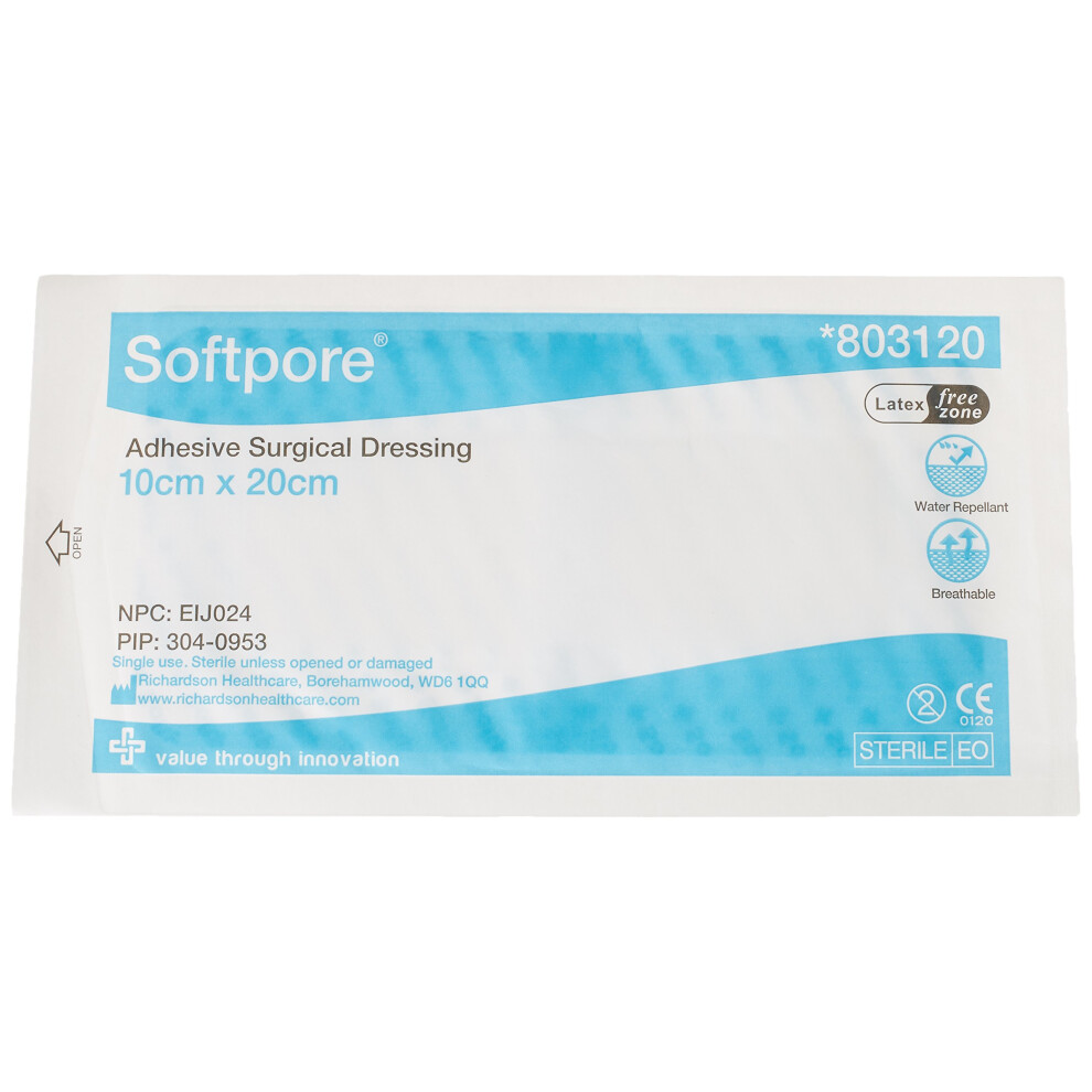 Softpore 803120 Dressing 10 X 20 (Pack Of 30)