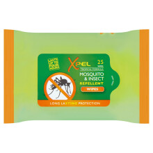 2 Pack Anti-Mosquito & Insect Repellent Wipes Long Lasting Protection 50 Wipes