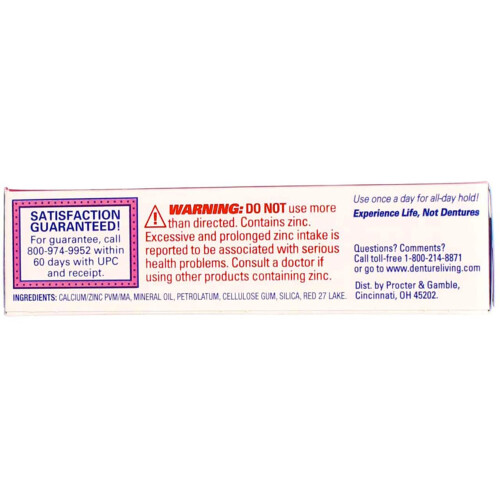 Fixodent Fixodent Denture Adhesive Cream Original, Original 1.4 Oz 2