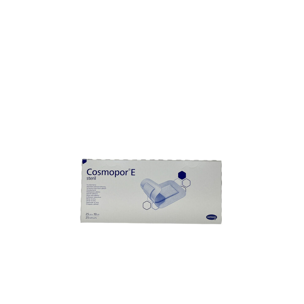 Hartmann D5387 Cosmopor E Dressing, 25Cm X 10Cm, Pack Of 25