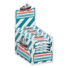 Fisherman's Friend Spearmint Lozenges, Sugar Free Menthol Lozenges, Pack of 24 (25g)