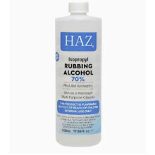 Haz 500 ml Isopropyl Rubbing Alcohol First Aid Anti Septic