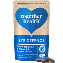 Eye Defence – Together Health – Powerful Carotenoids: Astaxanthin Zeaxanthin & Lutein – Vitamin A – Protects Against Blue Light –