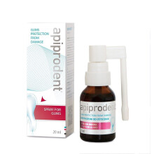 Apiprodent Spray - Helps Protect and Recovery of Damages Gums and Oral Cavity – Relief from Sore Gums, Gum Sensitivity and Bleedin