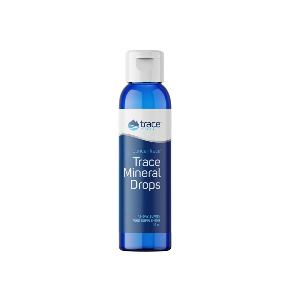 Trace Minerals Concentrace Trace Mineral Drops 118Ml (4 Oz)