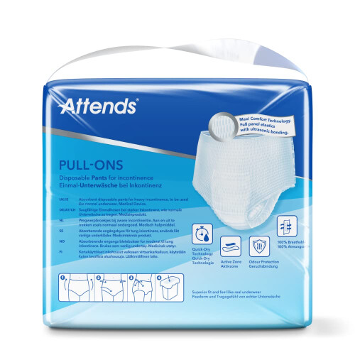 Attends Attends Pull-Ons 10 Large (2100ml) 14 Pack Incontinence Protection 2