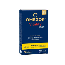 Omegor - Omega-3 Fish Oil 1000mg | The only Omega 3 IFOS Certified 5 Stars Since 2006 | Omega 3 Supplement with 800mg EPA and DHA