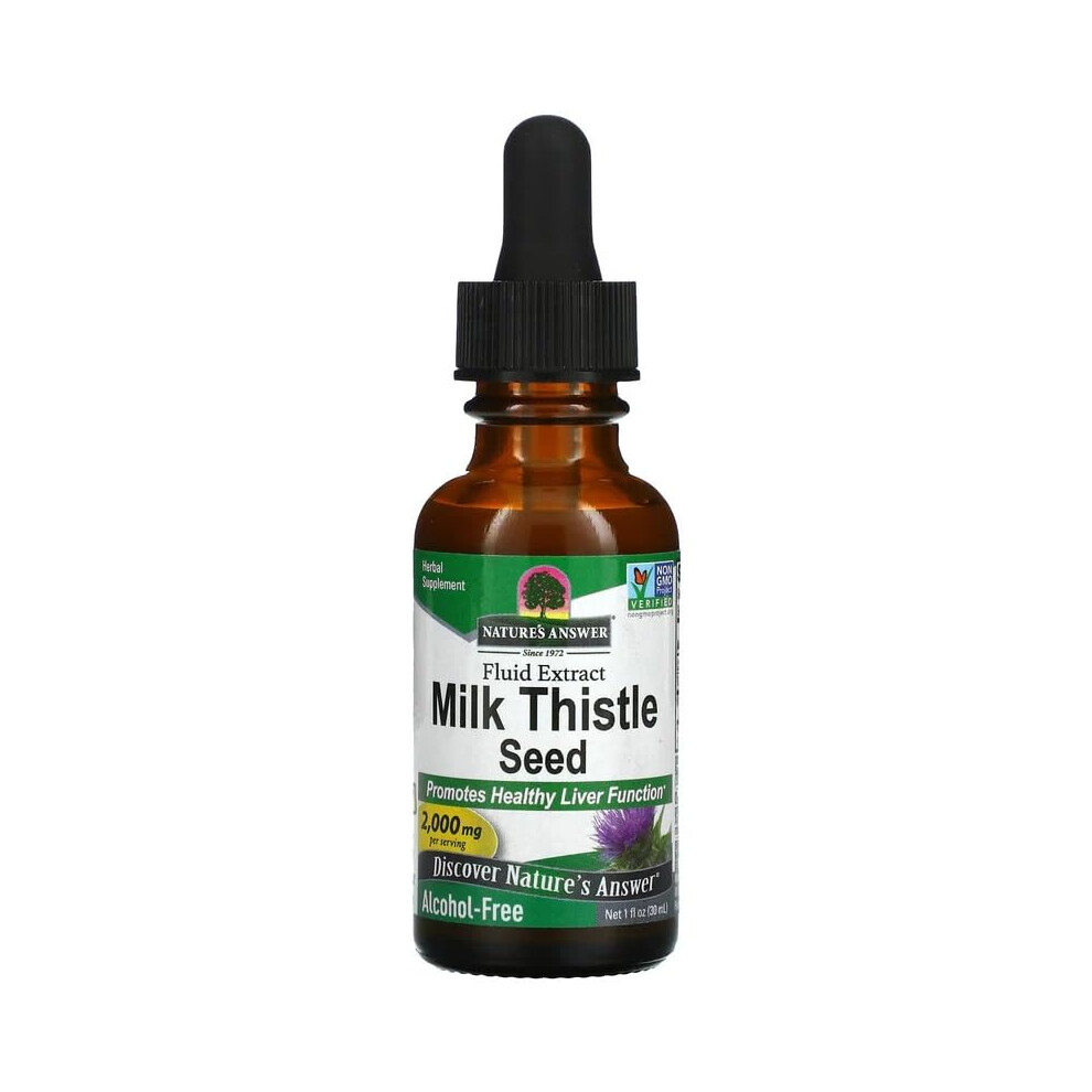 Tudor Nature Answer's Afs Milk Thistle 30 Ml, Gluten Free, Alcohol-Free