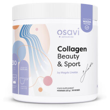 Osavi Collagen Beauty & Sport – 225 g Powder | VERISOL & TENDOFORTE for Healthy Hair, Skin, Nails, Tendons & Ligament Strength |