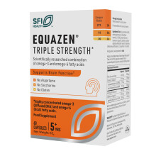 EQUAZEN Triple Strength Blister| Omega 3 & 6 Supplement | Blend of DHA, EPA & GLA | Supports Brain Function | Suitable from 5 Year