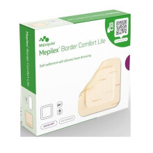 Mepilex ME281000 Border Lite Foam Dressing, 4 cm Width, 5 cm Length (Pack of 10)