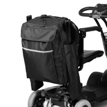 HOMECRAFT Scooter Bag with Crutch or Walking Stick Pockets (Eligible for VAT Relief in the UK) Waterproof Wheelchair Mobility Bag
