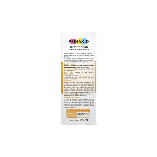 INELDEA PEDIAKID APETITO Tone 125ML 1