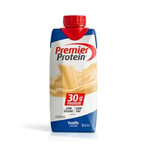 Premier Protein Vanilla Shake - 12x 325ml - 30g Protein, 1g Sugar 2