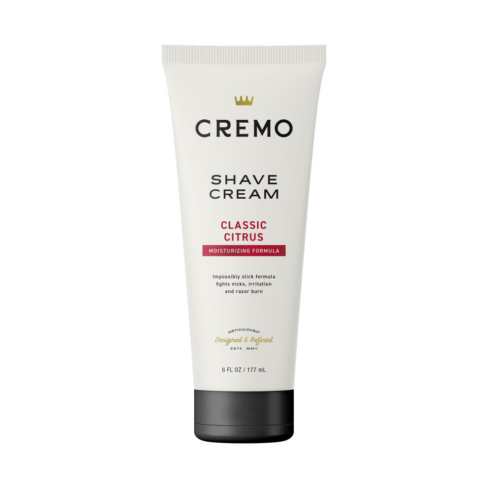 Cremo Cream Original Shave Astonishingly Superior Smooth Shaving Fights Nicks, Cuts And Razor Burn, 6 Ounces
