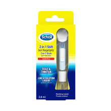 Scholl 2-in-1 Pen for Nail Fungus – Newly Developed System for Treating Nail Fungus and Fungal Infections – Works Directly on the
