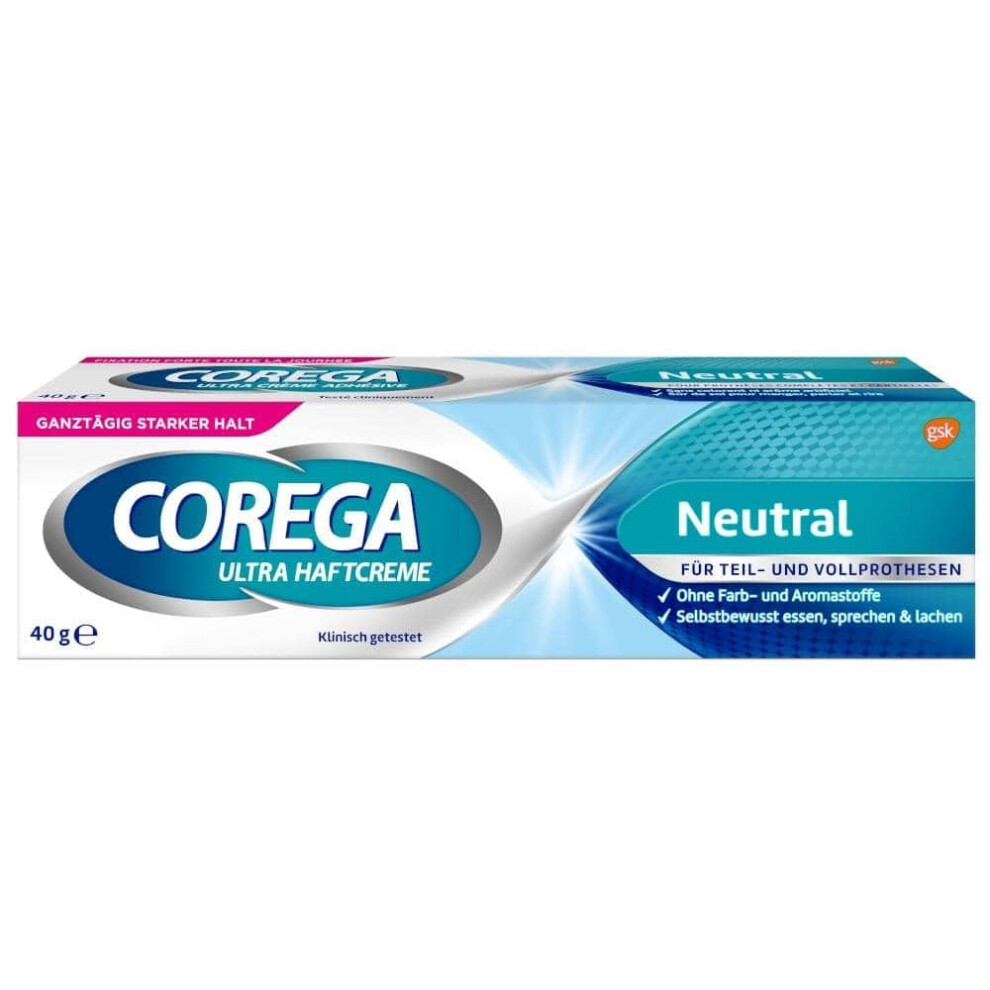 Corega Cream Denture Adhesive Neutral
