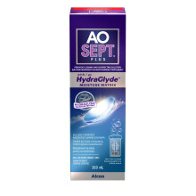 Aosept Plus with Hydraglyde contact lens care soultion | single bottle | 1 x 360 ml