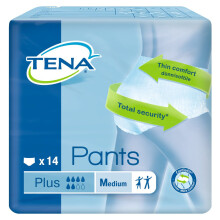 TENA Pants Plus Medium - 4 Packs of 14