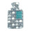 Hot Water Bottle with Soft Fleece Cover Random Design 5