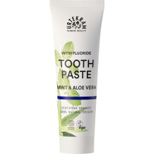 Urtekram Mint with Flouride Toothpaste - Vegan - Organic - Natural Ingredients - Urtekram Dental, 75ml (Pack of 1)