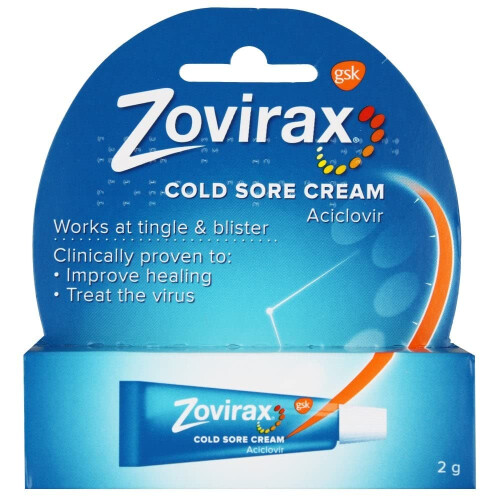Vicks 6 X ZOVIRAX 2G TUBE 2G | 6 PACK BUNDLE