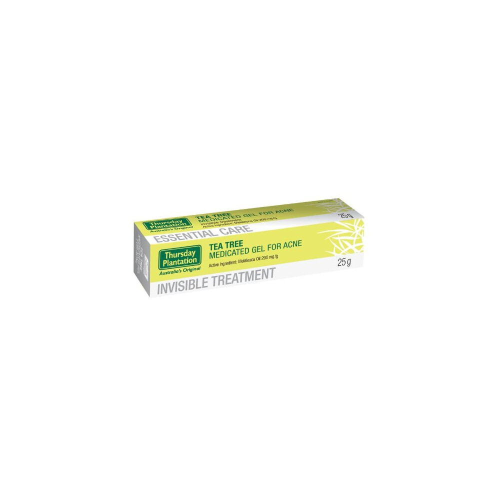 Thursday Plantation Tea Tree Medicated Gel For Acne 25G Made In Australia