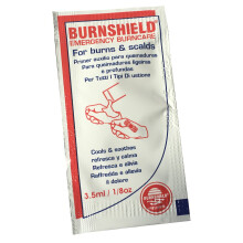 5 x BURNSHIELD Emergency First AID Burn Care SCALDS Cooling Soothing Gel BLOT SACHETS