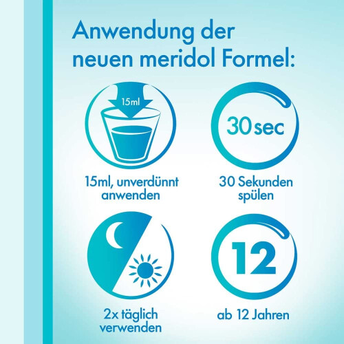2x Meridol Mouth rinse Gingival barrier 400ml - without alcohol 2
