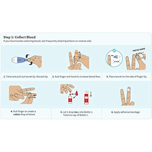 HIV Test Kit Home Testing Instant Results Insti CE Marked Tests 99% Accurate + Alcohol Wipe (1 Test Pack) 1