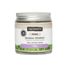 TRUTHPASTE Original Natural Zero Waste Toothpaste Eco Friendly & Plastic Free. Vegan. Fluoride Free, SLS Free, Mint Free with neem
