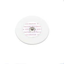 Sino-K Compatible Disposable ECG/EKG Adhesive Button Electrode Pad Adult Pack of 50