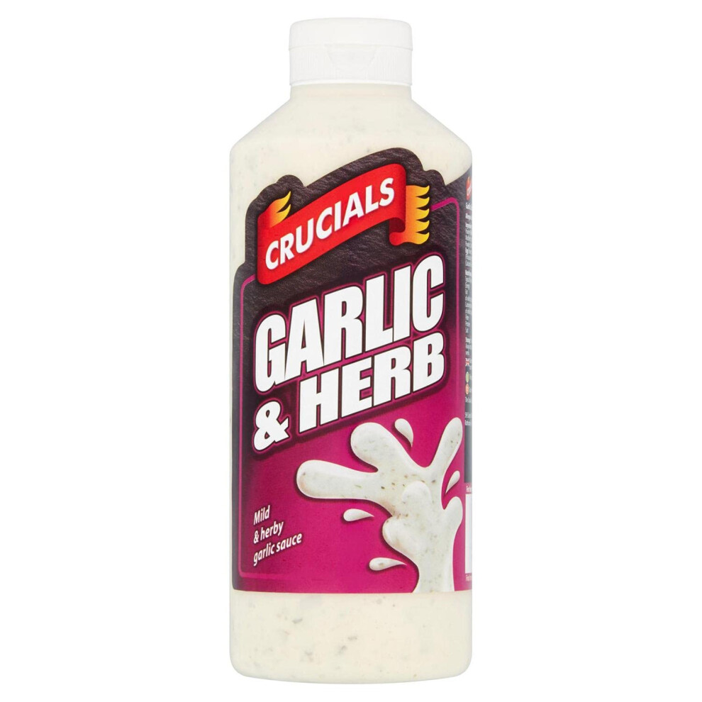 Crucials Garlic And Herb 500Ml - 3 Pack