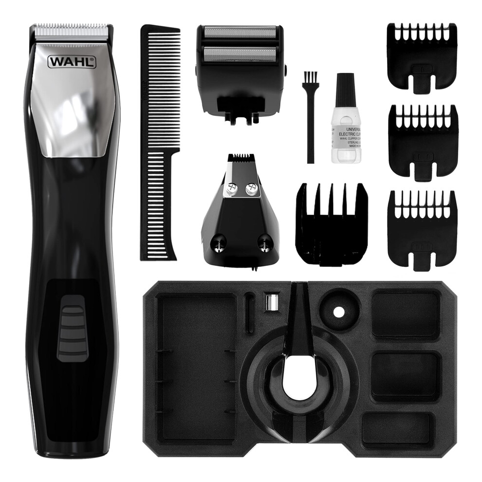 Wahl Groomsman 8 In 1 Multigroomer, Multigroomer For Men, Face And Body Trimming, Beard Trimmers Men, Men’s Stubble Trimmer, Grooming Set, Nose Trim