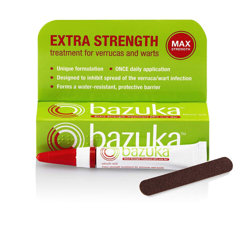 Bazuka Extra Strength Treatment Gel with emery board, 6g - 2 Pack 2