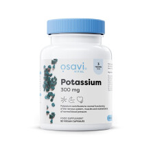 Osavi Potassium 300mg – 90 Vegan Capsules | Highly Absorbable Potassium Citrate for Nervous System, Muscle Function, and Blood Pre