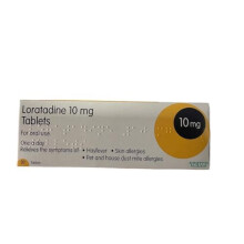 LORATADINE 10MG HAYFEVER & Allergy Tablets (12 Packs)